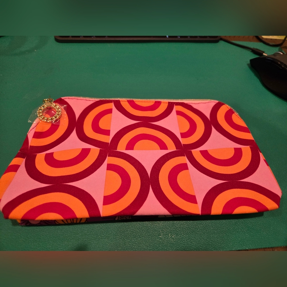 NWT Estee Lauder Boho and flower designs Cosmetic Bag